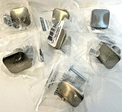 Liberty Lindley Cabinet Knob Satin Nickel Square set 7 1 3/16 Inch NIP P26803C S