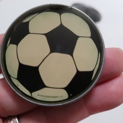 Set of 10 sports ball door cabinet knob pulls, soccer, basketball, baseball