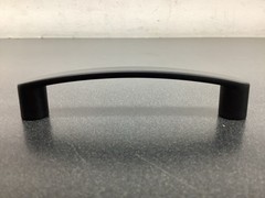 Amerock Rift Matte Black Cabinet Pull, 3-3/4″ (96 mm) CTC, 1 Pack
