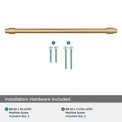 Amerock BP36902CZ Destine 10-1/16″ C2C Champagne Bronze Cabinet Pull