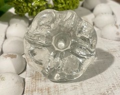Oversize Clear Glass Furniture, Cabinet, Dresser Drawer Knobs Pulls