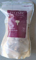 Home Decorators 1-3/8″ Champagne Modern T-Shaped Cabinet Knobs Pulls 10 PACK