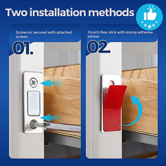 12 Pack Ultra Thin Cabinet Door Catch Stainless Steel Cabinet Magnetic Door Catc
