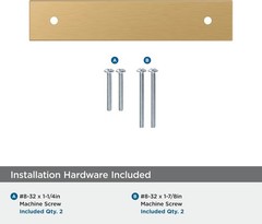 Ladera 3-3/4 inch (96 mm) Center-to-Center Rectangle Champagne Bronze Cabinet