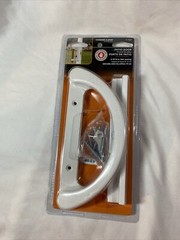 Prime-Line C 1225 Sliding Patio Door Handle Lock White Mortise Style 3-15/16”New
