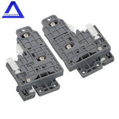 4 Pairs Undermount Drawer Slides 15 inch Undermount Soft Close Drawer Slides