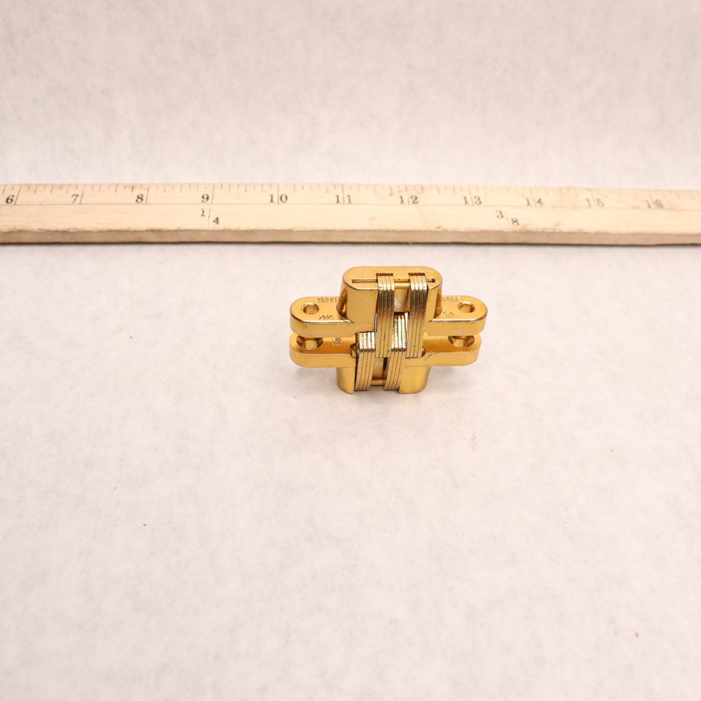 SOSS Invisible Cabinet Hinge 2.375″ Height x 0.5″ Width x 0.7187″ Depth 204