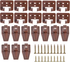 10PCS Drawer Slide Track Guide Glide for Center Mount Drawer for Dressers