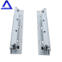 4 Pairs Undermount Drawer Slides 12 inch Undermount Soft Close Drawer Slides