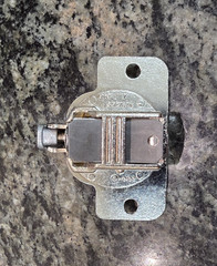 Amerock Cabinet Hinge, 2010-31, PAT. #5,027,474 Tight Closing Action