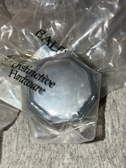 Baldwin Set Of 12 1.625 Octagon “Estate” Cabinet Knobs. 4936-260-BIN. Pol Chrome
