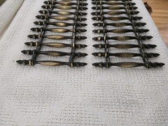 LOT 23 Amerock Carriage House Antique Brass Cabinet Cupboard Drawer Handles!