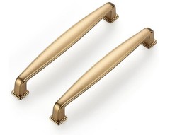 Juego de 30 tiradores sólidos de 5″ en bronce champán para cajones y gabinetes