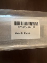 13 Pack Black Cabinet Pulls Stainless Steel Drawer T Bar Handles PD3383HBK102