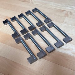 10-Pack Richelieu Stainless Steel 5 9/16” Cabinet Pulls Handles Brushed Nickel