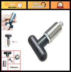 Spring-Loaded Pull Pins & Dowel Pins, Steel T-Handle Knobs, Screw Lock Platform