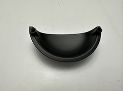 Amerock BP53010FB Cup Pulls Collection 3 in. (76mm) Cup Pull, Flat Black