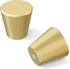 homdiy 10 Pack Gold Knobs for Dresser Drawer Brass