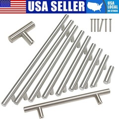 2″ to 16″ Brushed Nickel Cabinet Pulls Stainless Steel Drawer T Bar Handles