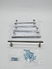 Franklin Brass Francisco 5-Pack Satin Nickel Cabinet Pull Handles 5-1/16 Inch