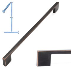 1 Pack 8-4/5 Inch Oil Rubbed Bronze Kitchen Cabinet Pulls Rubbed Bronze Cabin…