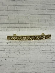 Vintage Amerock 4 1/2″ Ornate Gold Drawer or Cabinet Knob Pulls – NOS