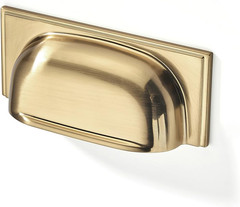 SAILING 10 Pack Cabinet Cup Handle- 2.5″/64mm Champagne Bronze Cabinet Cup Pulls
