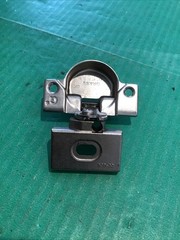 Single (1) Grass 850 Nickel Cabinet Door Hinge w/ 830-33 mounting base plate