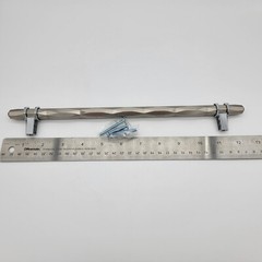 Amerock London 10-1/16″ CTC Bar Cabinet Pull | Nickel / Chrome | BP36664G1026