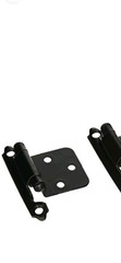 10PK Liberty Face Frame Overlay Self Closing Cabinet Hinge Venetian Black