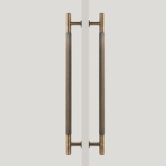 High-end Solid Brass Furniture Handles Office Glass Wood Barn Door Pulls Handles