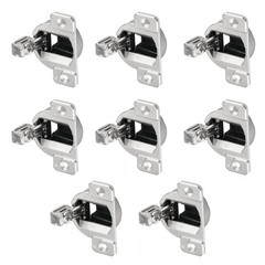 8 PCS Zinc Alloy Hinges for Blum 30.310-11.02 110 Degree Cup Depth 1/2 Premium