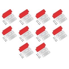 10 Set Ultra-thin Invisible Punch-Free Magnetic Shutter Door Cabinet Closer