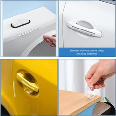 8 PCS Clear Furniture Bumpers, BetterJonny 5.8 x 0.7 x 0.24inch,