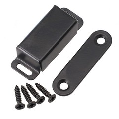 Magnetic Door Stopper With Black Finish Long Lasting Durability
