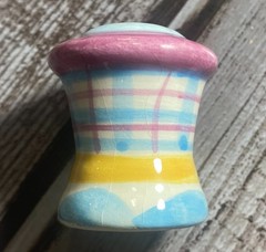 Siro Design Colorful Ceramic Cabinet Knob w/ Screw New Single Drawer Pull