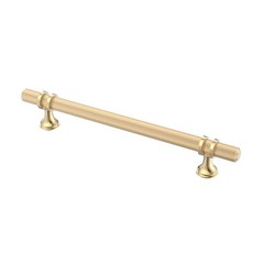 Alzassbg 10 Pack Gold Knurled Cabinet Pulls 160mm
