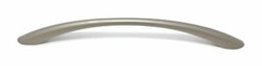 Brushed Satin Nickel Cabinet Drawer Handle Pull Curved 96mm Hole Spacing 10 Pack