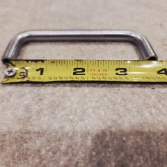 3.5 in CC brushed Nickel Drawer Pulls kitchen bathroom bedroom