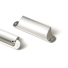 Goo-Ki 6 Pack Cup Drawer Pulls Brushed Satin Nickel Cup Pulls Cabinets And