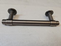 9 Pk Handles 3″ Centers 4″ Long Heirloom Silver Cabinet Pulls Francisco Vintage