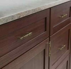 Lot of 10 Liberty Virginia 3 in. Classic Antique Brass Cabinet Drawer Pull