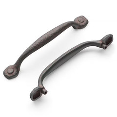 Refined Rustic Collection 5-1/16 In. Distressed Rustic Iron Cabinet Bar Pull