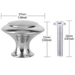 10 PCS Stainless Steel Cabinet Knobs Drawer Pulls Door Handles Kitchen Hardware