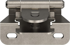 Amerock BPR871514 Kitchen Cabinet Hinge | 1/4 in 6 mm Overlay Single Demountable