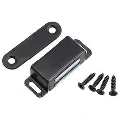 Magnetic Door Stopper With Black Finish Long Lasting Durability