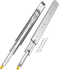 30″ Heavy Duty Drawer Slides 500 lb Capacity with Dual Lock for Cabinets