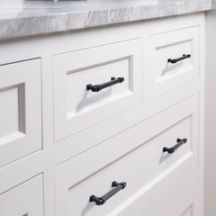Tunny 10 Pack Classic Octagon Cabinet Handles-3.78/96Mm Screw Spacing Matte
