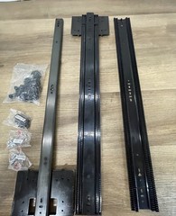 Knape and Vogt KV8091PEB28 28″ 3/4 Ball Bearing Cabinet Door Slides -READ-