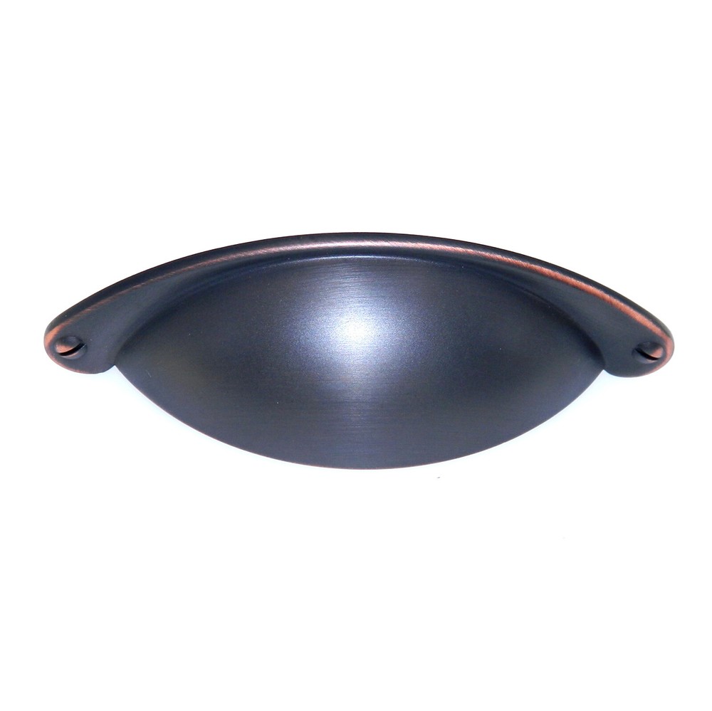 Amerock Essential’Z Oil Rubbed Bronze 2 1/2″ Ctr. Drawer Cup Pull BP9365-ORB